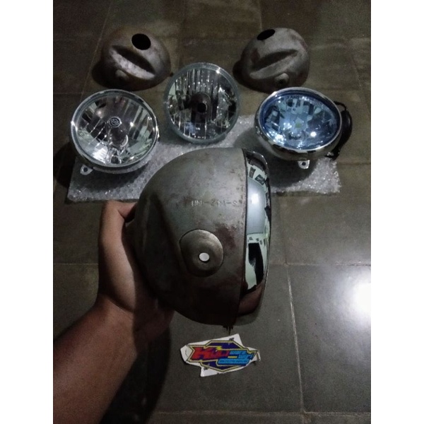 Batok Lampu Cb125/HM-24-S Fullpres Detail Mirip Ori