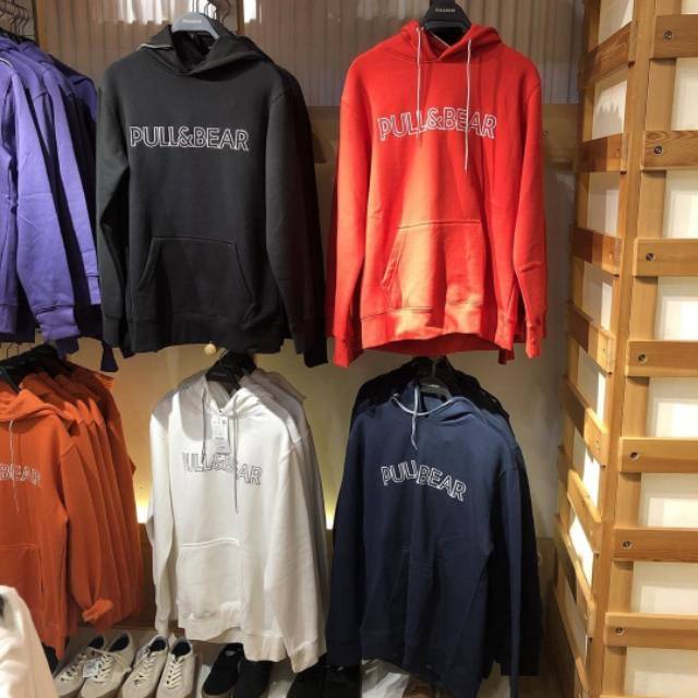 hoodie pria pull and bear