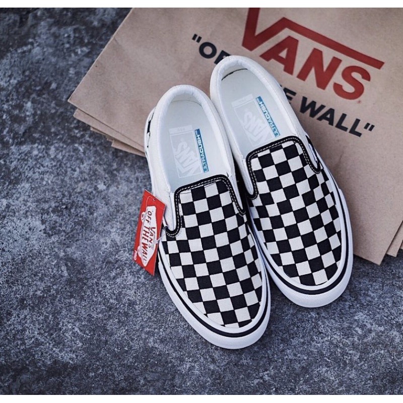 V4ns Slipon Pro Checkerboard