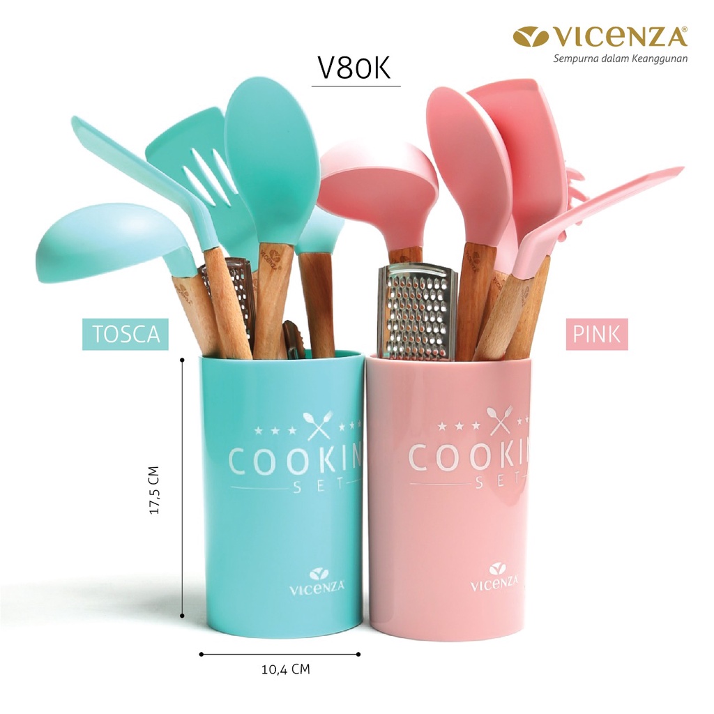 Vicenza Peralatan Memasak Silicon V80K