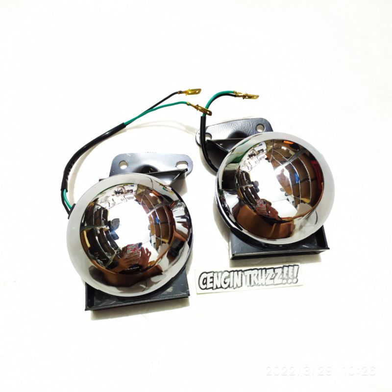 Klakson gl100 gl125 cb100 cb125 modle original import Bell gl100 125