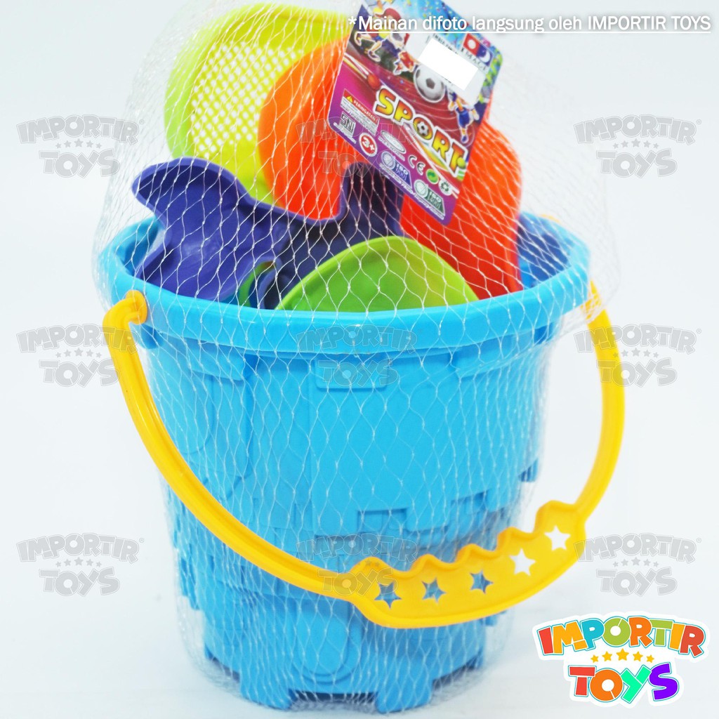 7PCS SET PERALATAN PASIR PANTAI ANAK (IMPORTIR TOYS QUALITY)