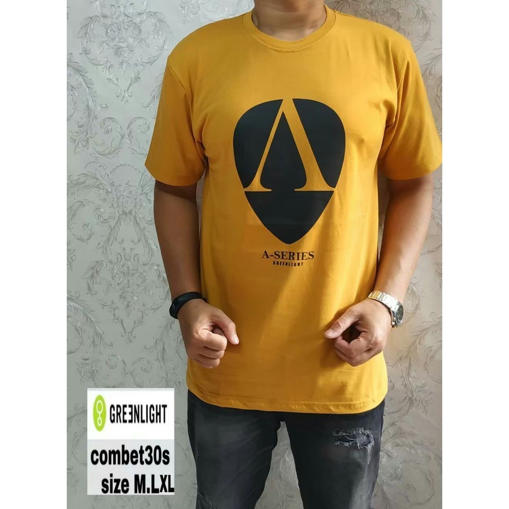 Kaos greenlight premium gaul kekinian T-shirt pria fashion baju murah distro bandung