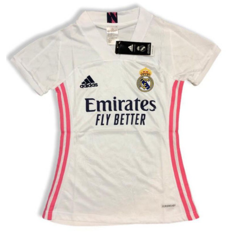 JERSEY LADIES WANITA REAL MADRID HOME MUSIM 2020 - 2021