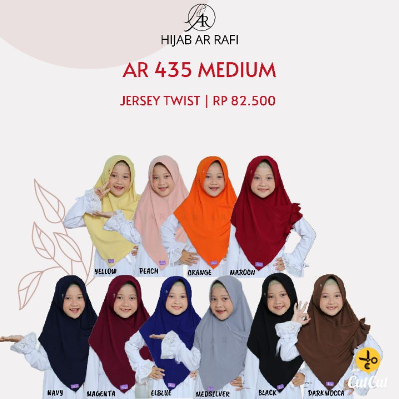 TERLARIS COD ✅ Hijab Ar Rafi AR 435 hijab instan bergo arrafi || INAYAHHIJAB-4