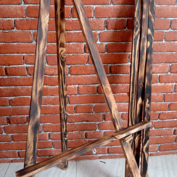 

Tripod Kayu Jagrak Papan Tulis Standing Frame Chalkboard Cafe - Burn Limited