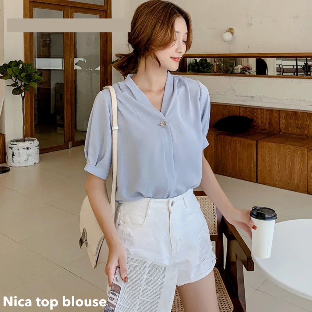 Nica top blouse -Thejanclothes