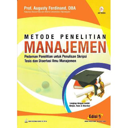 Buku Metode Penelitian Manajemen Edisi 5 Agusty Ferdinand Shopee Indonesia