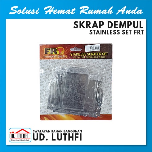 SKRAP DEMPUL STAINLESS SET MERK FRT