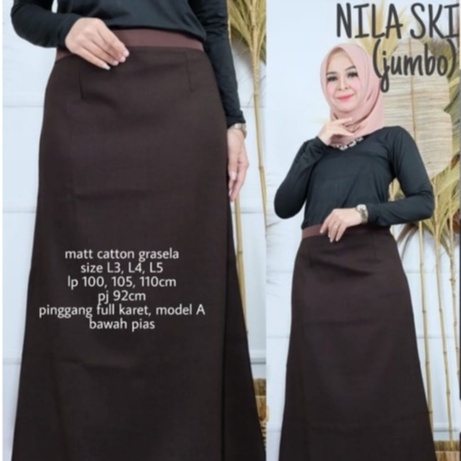 ROK KERJA MODEL A LINE MAXI (FORMAL) SIZE S - L8 [PREMIUM QUALITY]