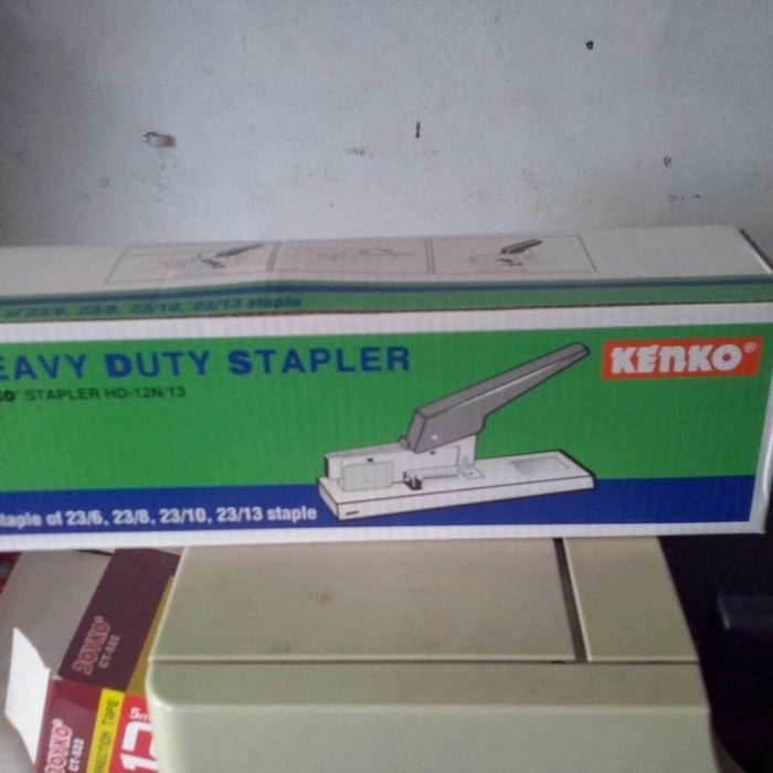 

perekat-pengikat- grosir stapler staples hekter jilid besar 12n/13 joyko kenko -pengikat-perekat.