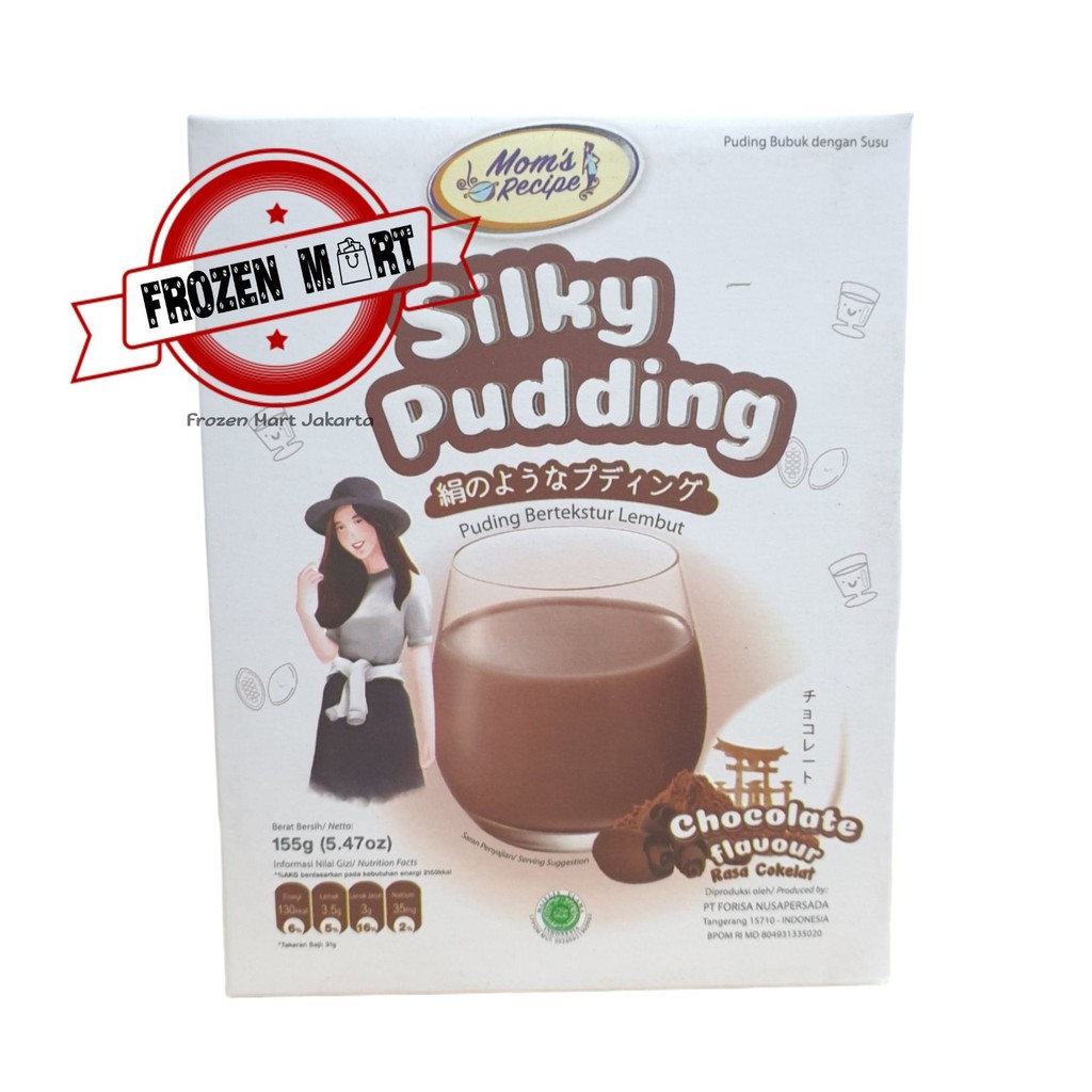 Forisa SILKY PUDING Rasa Coklat 155 Gr