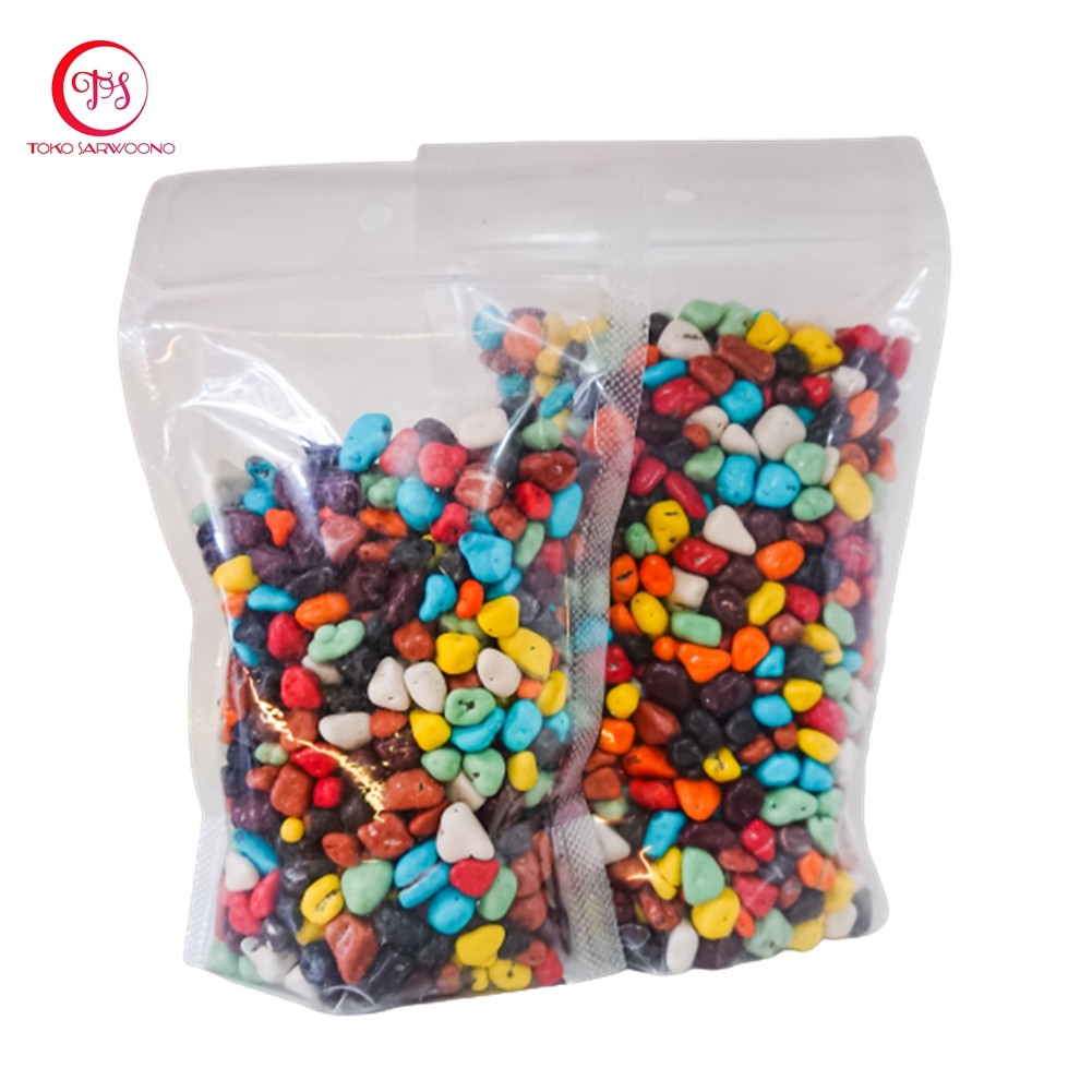 Coklat Krikil Zen Cikolata 500 gr - Turkey Warna Warni - Cokelat Kerikil Stones