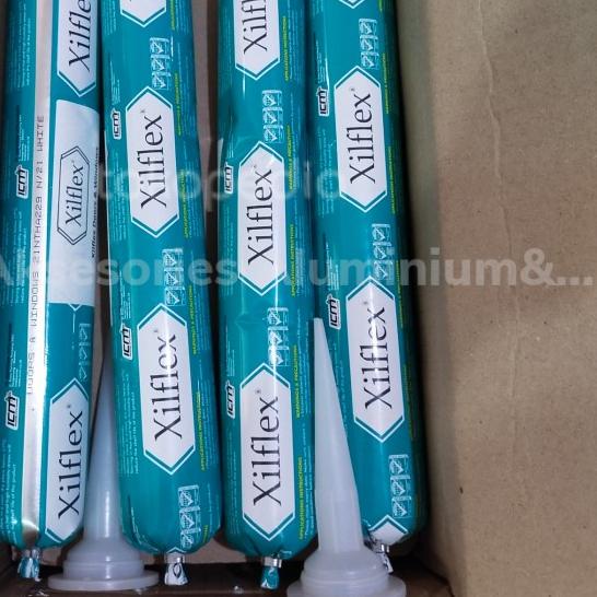 

Lem Silicone Sealent Sosis Xilflex Netral - Hitam