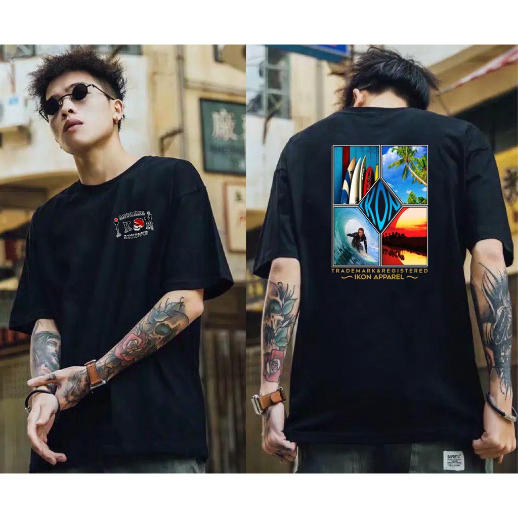 Kaos Premium Pria Tshirt Distro Icon Hawai 2