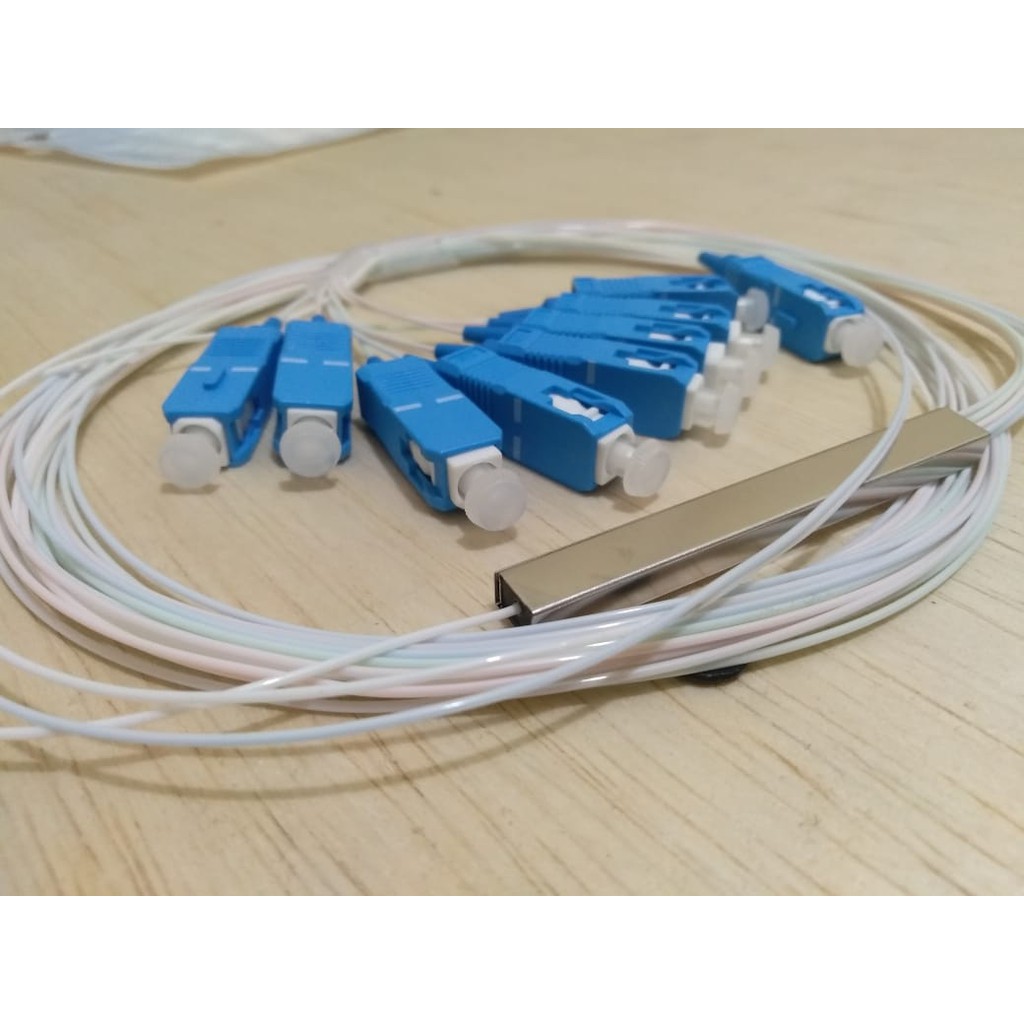 PLC Splitter 1:8 SC UPC /Passive Splitter 1:8 SC UPC /FO PLC Spliter Micro/Fiber optik FTTH