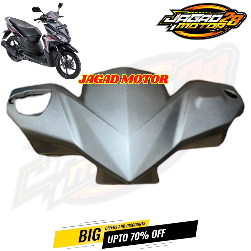 Batok Depan Vario Techno 110 Lama Silver / Batok Depan Honda Vario Techno 110 Karbu Lama Silver / Batok Kepala Depan Vario Techno 110 CBS Karbu Silver