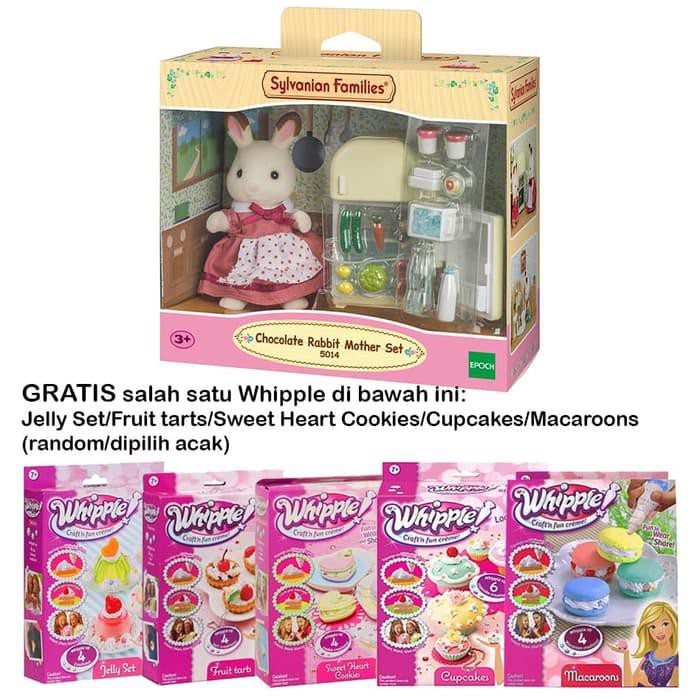sylvanian families chocolate rabbit mother set
