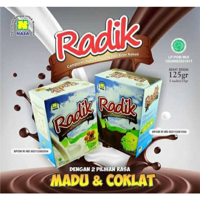 

Susu RADIK NASA Herbal-Susu Kambing Etawa Berjuta Manfaat
