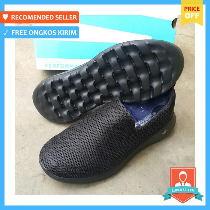 Sepatu Pria Skechers/Skecher/Sketchers/Sketcher Gowalk Goga Max - Slip On  Pria