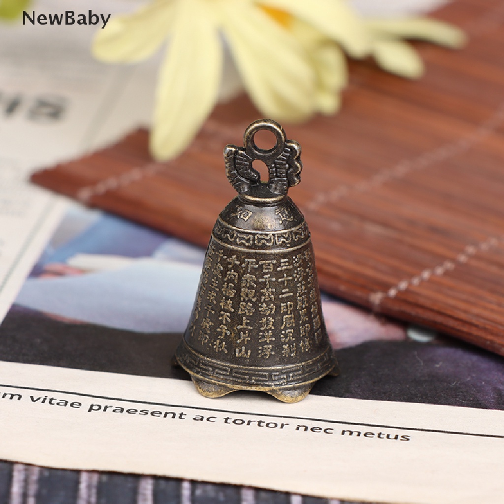 Newlonceng Mini Motif Ukir Buddha Guanyin Gaya Cina Antik Untuk Bayi