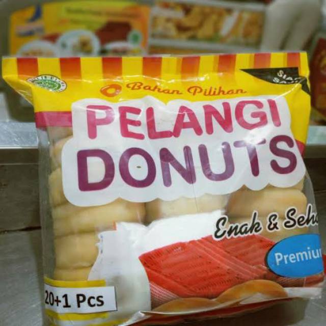 

Donat Pelangi mini isi 21