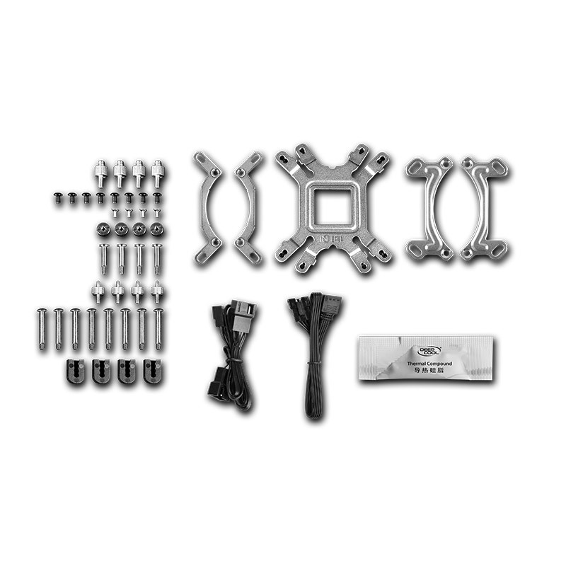 Deepcool GAMMAXX L240 V2 RGB CPU Cooler Support LGA 1700