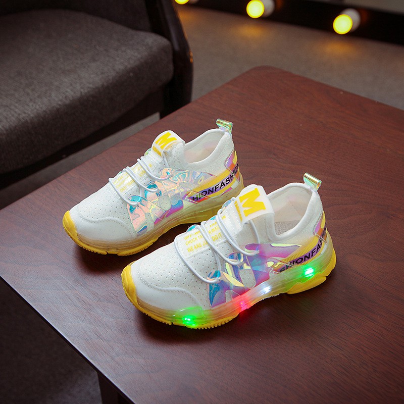 SEPATU LED ANAK SHINE BLING BLING