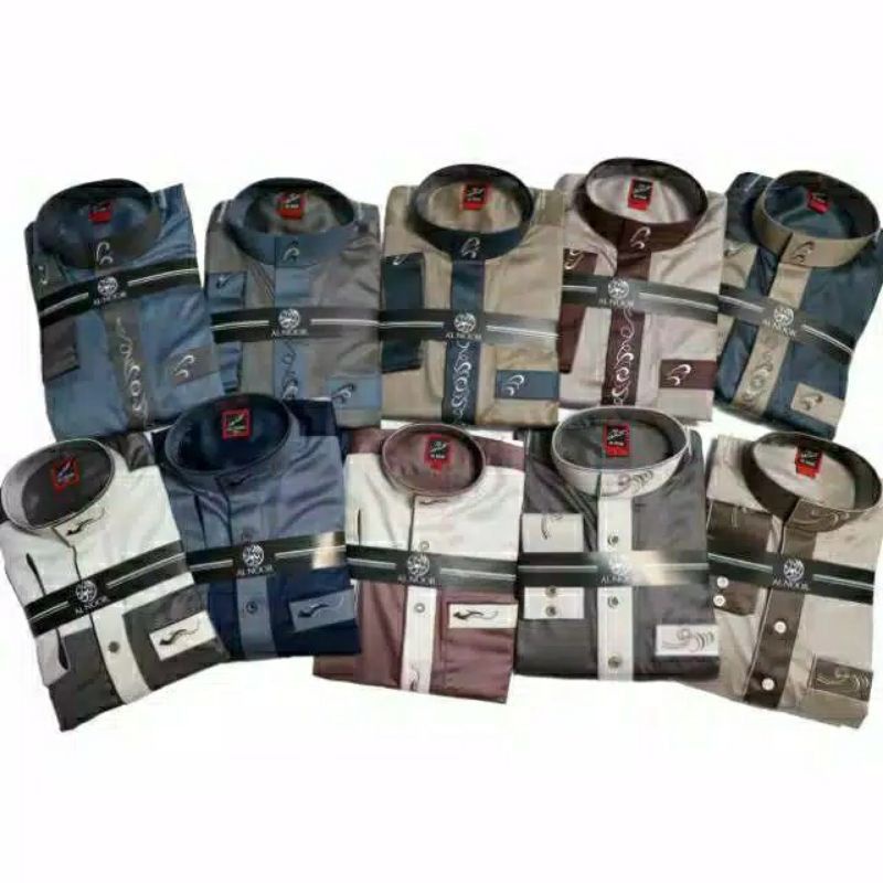 Jubah Arab Al Noor Bordir Kombinasi Best Seller