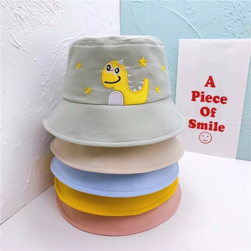 Topi Bucket Hat Anak Topi Anak Topi Rimba Anak Laki Laki Perempuan 2-9 tahun]