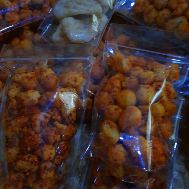 

Siomay mini pedas