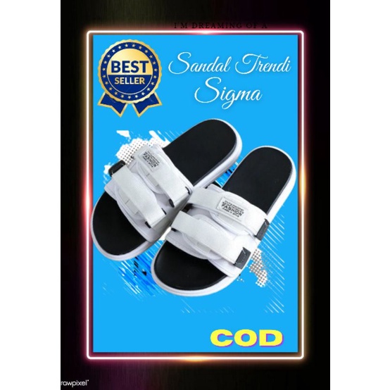 Sendal Trendi Sigma Sandal Pria Sendal Pria Sandal Cowok Sendal Cowok Premium Sandal Trendi Sigma