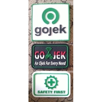 PATCH RUBBER GOJEK SAFETY FIRST