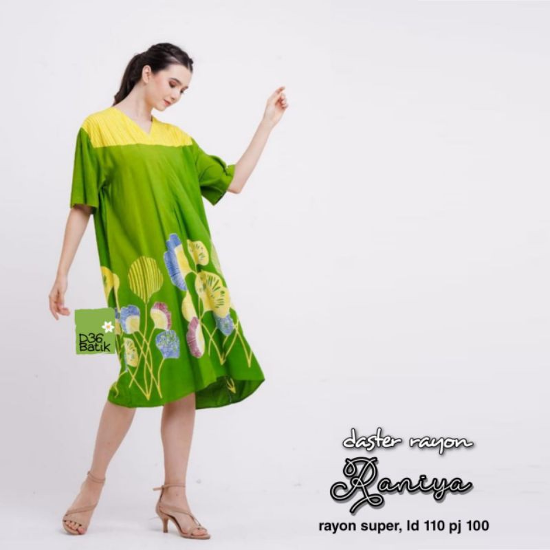 (Semerbak) Baju Tidur Daster Jumbo Rayon Raniya Busui Friendly motif bunga salur wanita Daster Kekinian Murah Payung Rayon halus premium Baju Santai Tidur Jumbo klok polos batik print busui ibu wanita adem nyaman Jakarta indonesia pendek lengan warna lucu