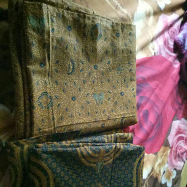 Seikha #3 Zein Set Kebaya Modern Batik Sogan Asli Kebaya Casual Kebaya Batik Solo Rok Lilit Soga