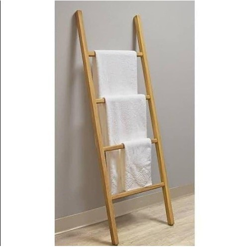 Ladder Hanger Murah | Tangga Rak Kayu | Rak Hijab Mukena Sajadah