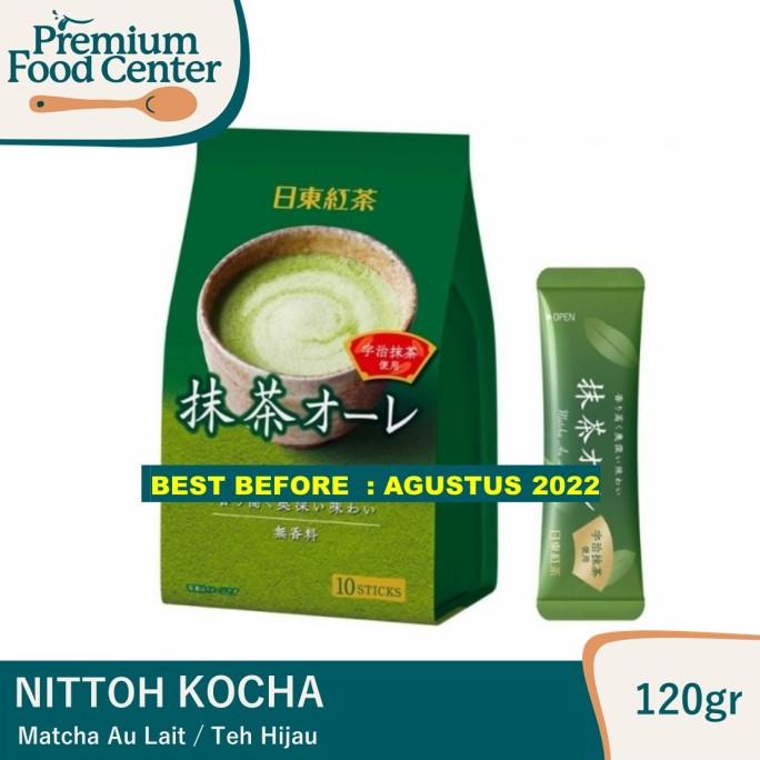 

[COD] NITTOH - Matcha Milk Tea Japan isi 10 sticks (120gr)/Teh Hijau Jepang [COD]