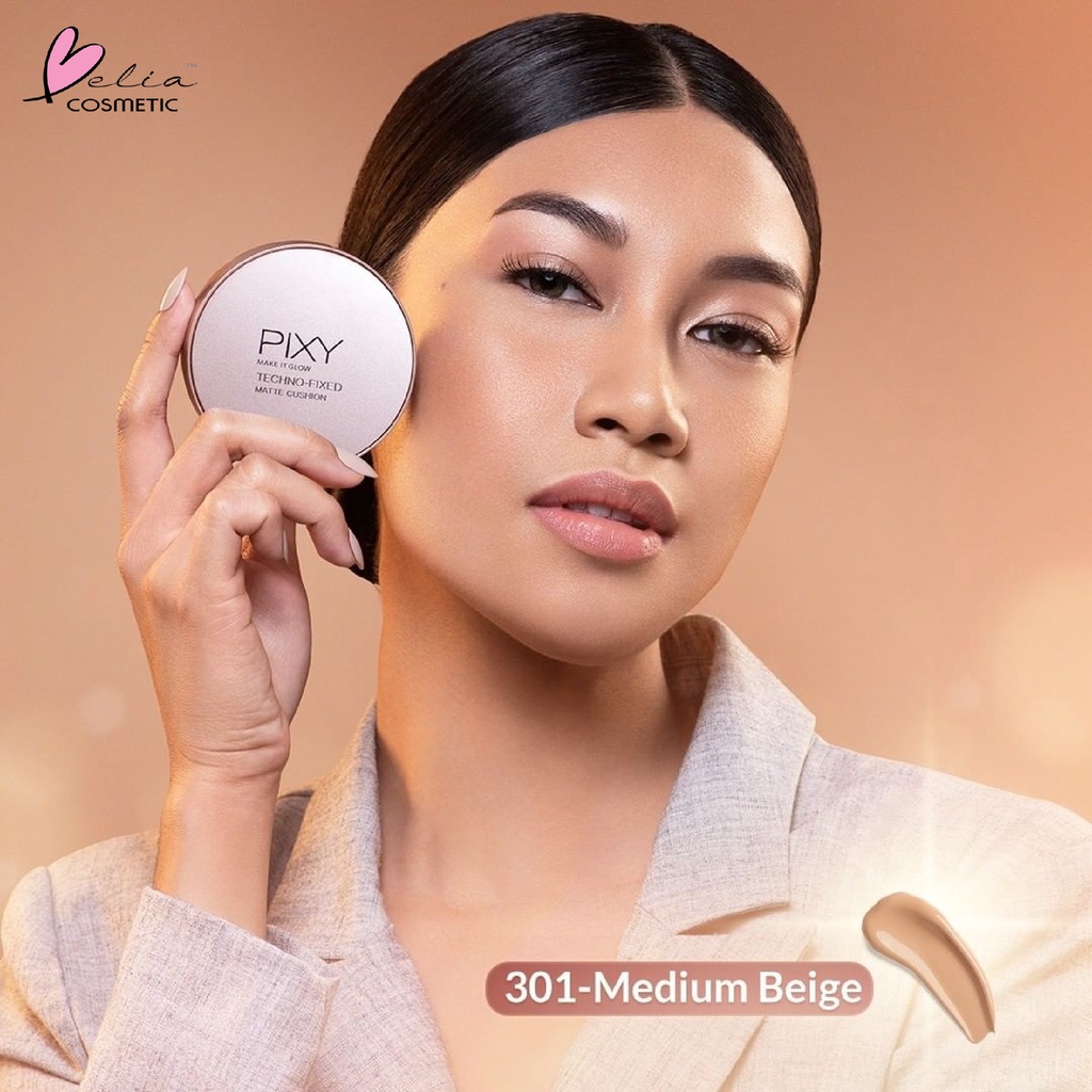 ❤ BELIA ❤  PIXY Dewy Cushion Fullsize / Refill ( pixy make it glow bb cushion ) | Techno-Fixed Matte Cushion Full size SPF 50+ &amp; PA+++