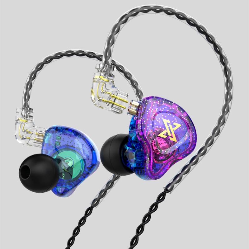 Qkz Ak6 Max Headset In-Ear Dynamic Hifi Heavy Bass Dengan Kabel Upgrade Dapat Dilepas Untuk Olahraga