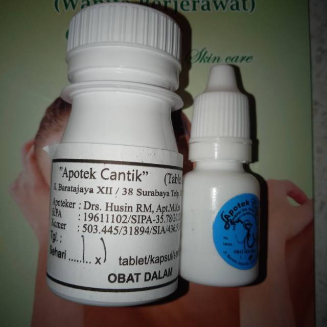 Obat jerawat(minum) & obat jerawat oles totol