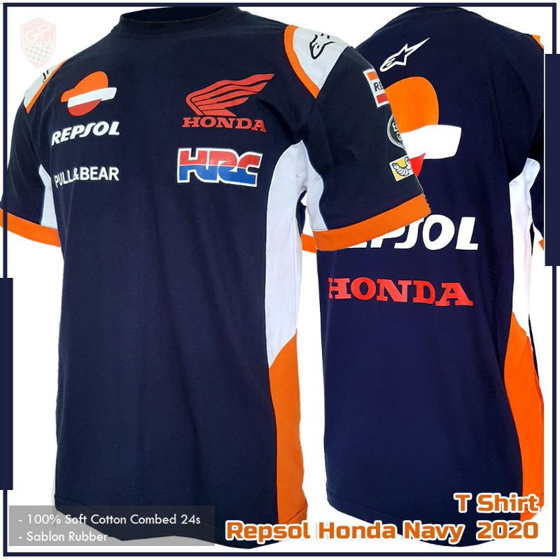 Kaos  Honda repsol 2020 Navi Baru