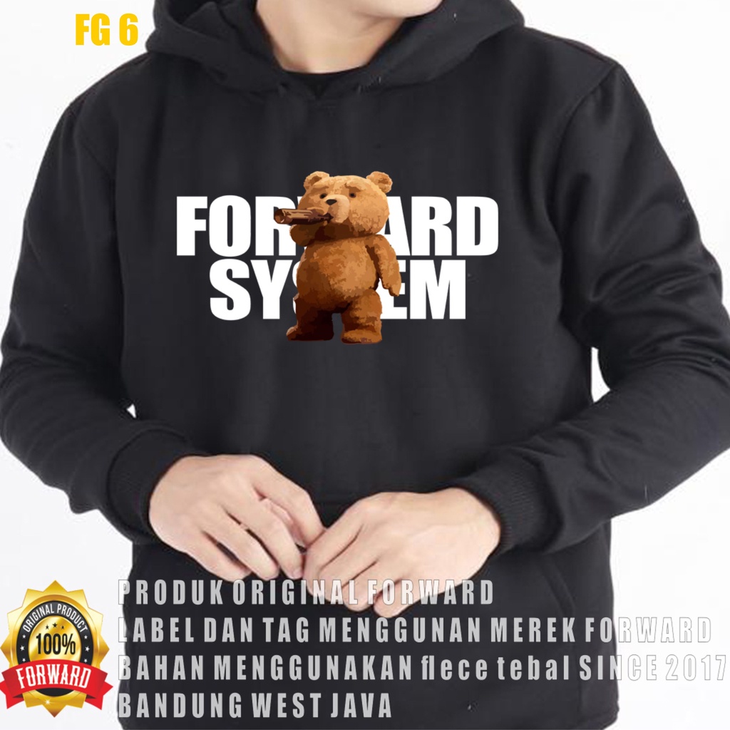 Sweater Pria Japanese Sweater Hoodie Fleece Jumper Switer Model Jepang Terbaru FORWARD SYSTEM Lanzclothing FG6