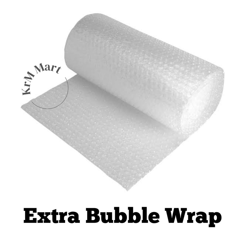 

Extra Bubble Wrap untuk packaging lebih aman