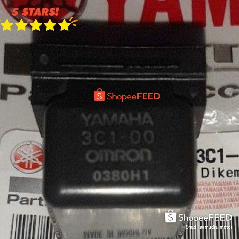 RELAY ASSY KIPAS RADIATOR RELAY STATER VIXION OLD -  NEW VIXION NVL NVA MX KING ORIGINAL YAMAHA.-1