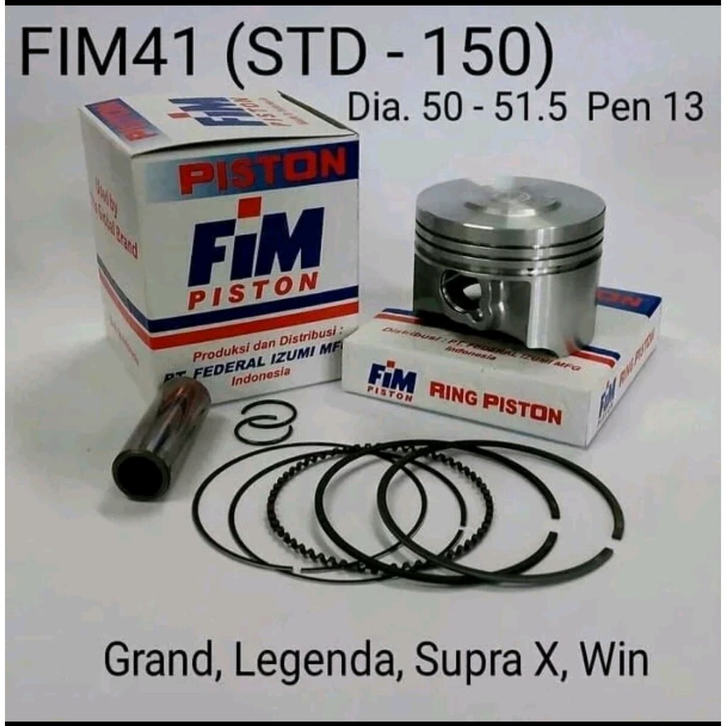 Piston Kit Grand/Supra fim 41