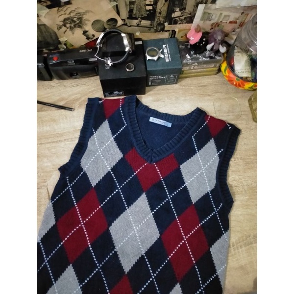 Jual Vest Rajut Second Murah Shopee Indonesia