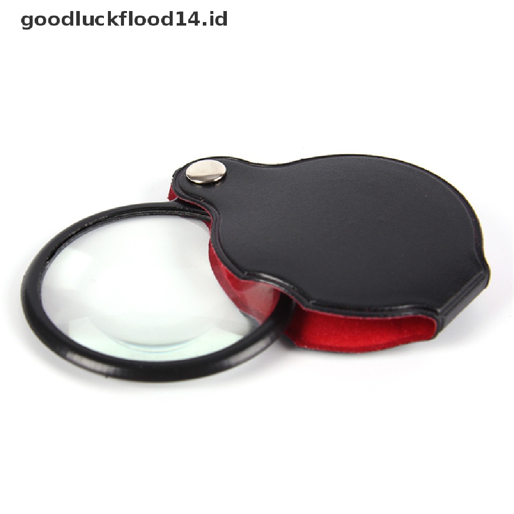 [OOID] Pop Folding 10X Mini Pocket Jewelry Magnifier Magnifying Eye Glass Loupe Lens A+ ID