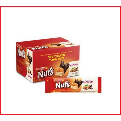 

Beng-Beng Almond nut Coklat Caramel satuan