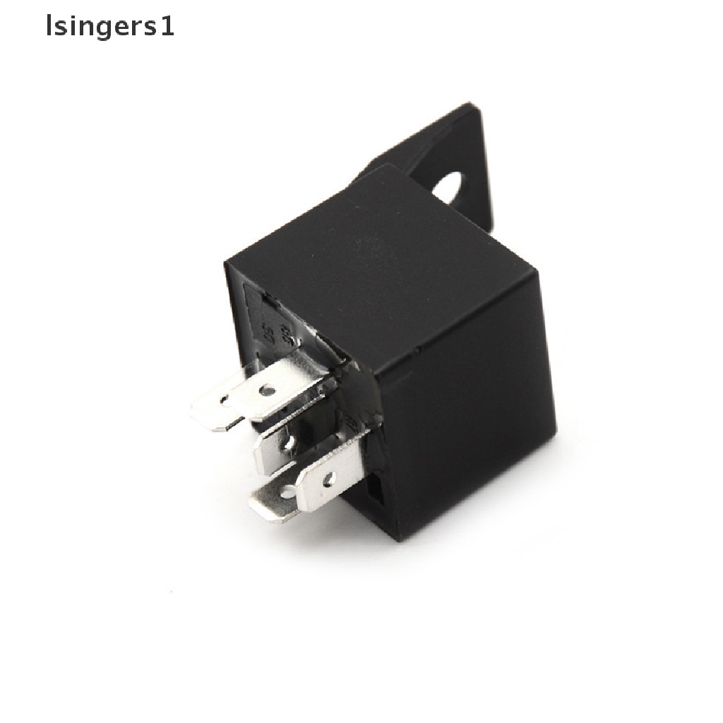 (lsingers1) Relay 5-Pin 40A DC 12V / 24V Untuk Lampu Depan Mobil