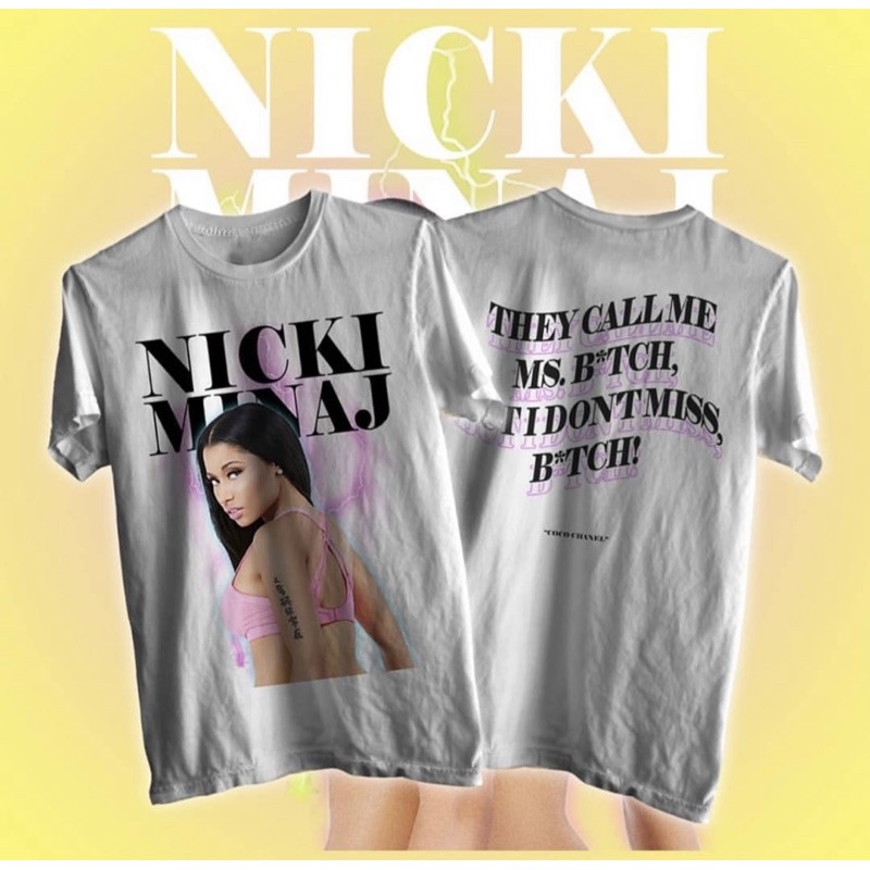 KAOS RAP TEE - NICKI MINAJ